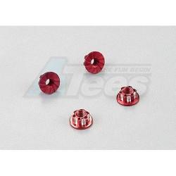 Miscellaneous All Flange Locknut (Aluminum alloy) Red by Killerbody