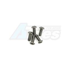 Miscellaneous All Titanium Screw Allen Round Head M3X8 (5)  by Arrowmax