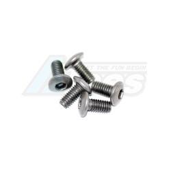 Miscellaneous All Titanium Screw Allen Round Head M4X8 (5) by Arrowmax