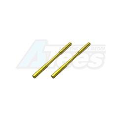 Mugen Seiki MRX5 Rear Lower Sus Shaft (Spring Steel) (2) by Arrowmax