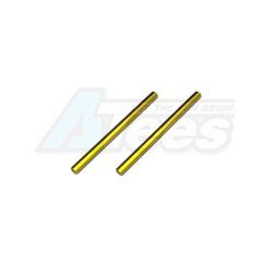 Mugen Seiki MRX5 Rear Upper Sus Shaft (Spring Steel) (2) by Arrowmax