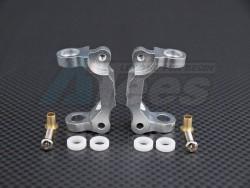Tamiya TA02 Aluminum Front C-Hub Set Silver by GPM Racing