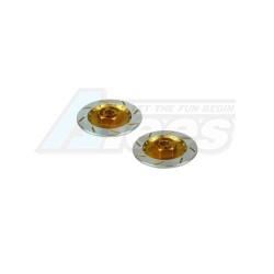 Miscellaneous All Realistic Front Brake Disk For 3RAC-AD12/V2 - Gold by 3Racing