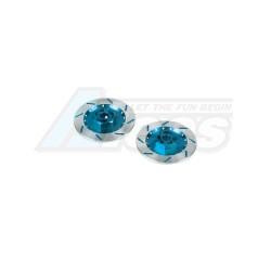 Miscellaneous All Realistic Front Brake Disk For 3RAC-AD12/V2 - Light Blue by 3Racing