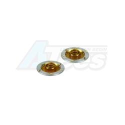Miscellaneous All Realistic Rear Brake Disk For 3RAC-AD12/V2 - Gold by 3Racing