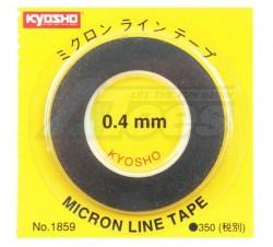 Miscellaneous All Micron Tape 0.4Mm X 8M by Kyosho