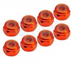 Miscellaneous All M3 Nuts - Orange (8 pcs) by Team C