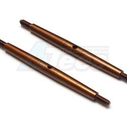 Tamiya DT-03 Spring Steel Anti-Thread Steering Tie Rod - 1Pair Set  by GPM Racing