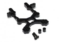 ECX Torment Aluminum Front Shock Tower - 1 Pc Black by Boom Racing
