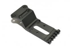 ECX Torment Front Mid Skid Plate Gun Metal by Boom Racing