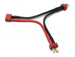 Miscellaneous All Deans 2S Battery Harness For 2Packs In Series 14AWG - by Team Raffee Co.
