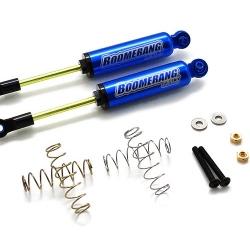 Miscellaneous All Boomerang™ Type I Aluminum Internal Shocks Set 110MM (2) Blue [OFFICIAL RECON G6 SHOCKS] by Boom Racing
