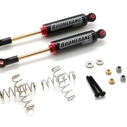 Miscellaneous All Boomerang™ Type I Aluminum Internal Shocks Set 110MM (2) Black [OFFICIAL RECON G6 SHOCKS] by Boom Racing